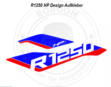 Der R1250 Dekor Aufkleber für die BMW R1250GS