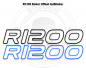 Preview: Die R1200 Offset Aufkleber für jede BMW R1200