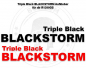 Preview: Die Triple Black BLACKSTORM Aufkleber