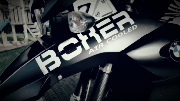 The BOXER AIR COOLED sticker for the BMW air-cooled models