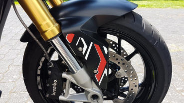 The Fender sticker for the BMW S1000XR