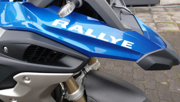 RALLYE decorative lettering for BMW motorcycle models