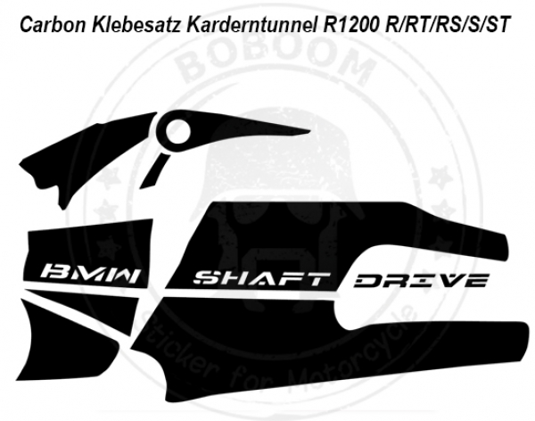 Klebesatz Kardantunnel für R1200 R/RT/RS/S/ST bis Bj.2012