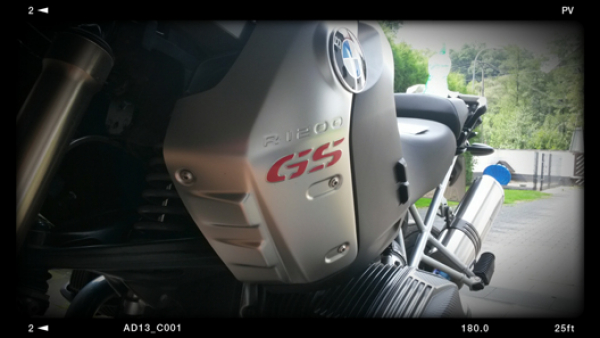 The GS sticker for BMW R1200GS MÜ / TÜ