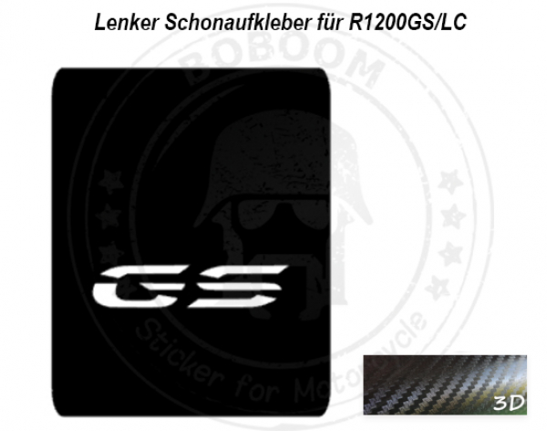Carbon Lenker Schutzaufkleber Aufkleber für BMW R1200GS - LC
