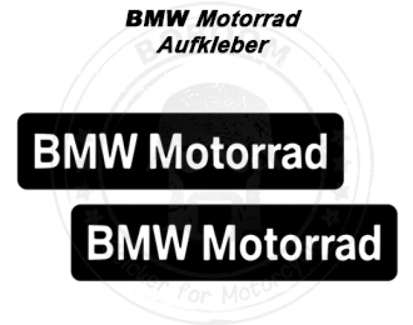 Stiker for Motorcycle - The BMW motorcycle sticker