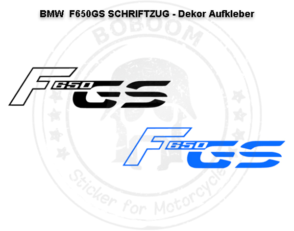 Stiker for Motorcycle - F650 GS Dekor Schriftzug