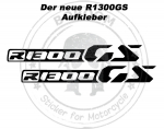 Der R1300GS Dekor Aufkleber für jede BMW R1300GS